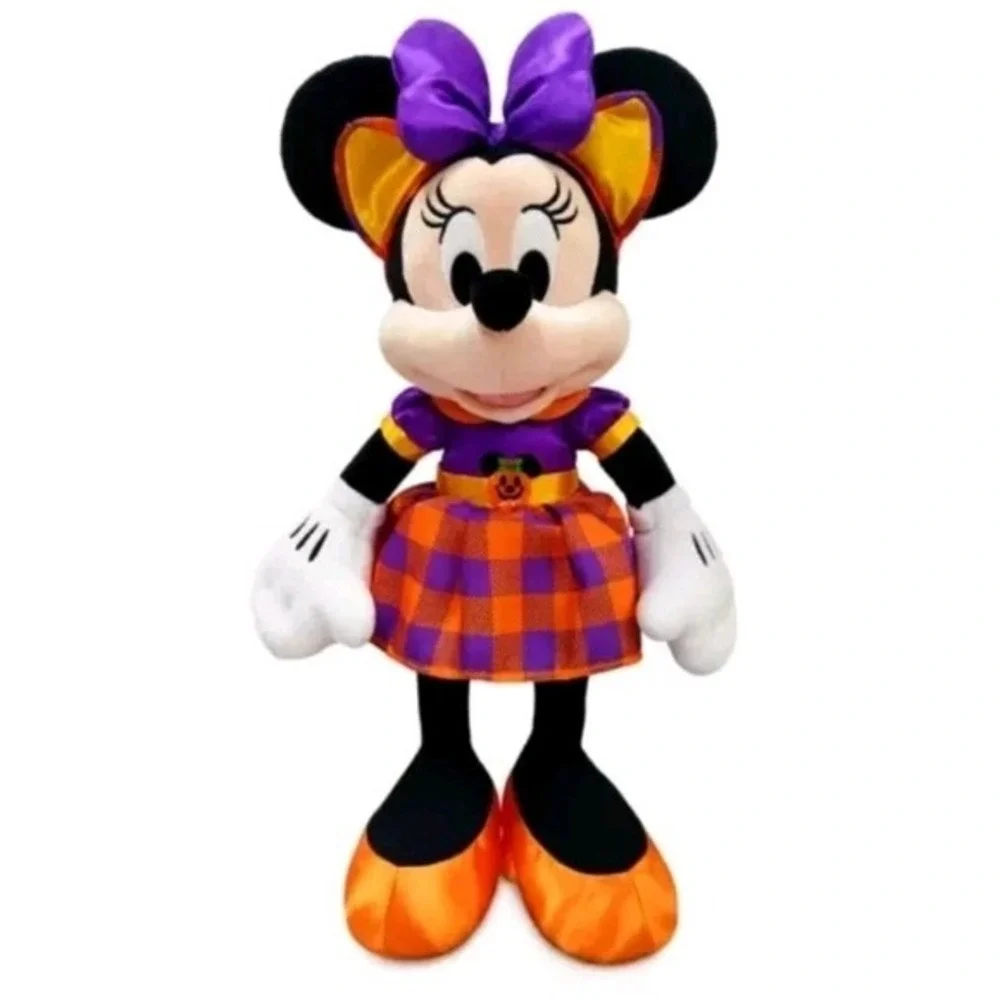 Disney Store‎ Minnie Mouse Halloween Small Soft Toy, Disney New